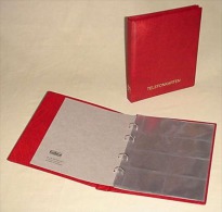 KOBRA-Telefonkarten-Album Nr. G28 Schwarz - Material