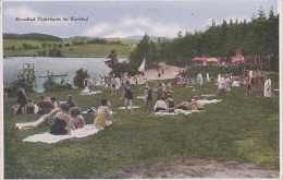 AK Depoltovice Tüppelsgrün Strandbad Bad Schwimmbad Bei Karlsbad Karlovy Vary Neudek Nejdek Lichtenstadt Merkelsgrün - Sudeten