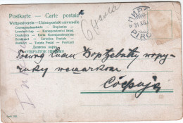 PIROT Serbia Serbien - SOFIA P. CARD Bulgaria Bulgarie (31.12.1903) - Briefe U. Dokumente