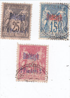 Dédéagh, N 5, 6 Et 7, Belles Oblitérations - Used Stamps