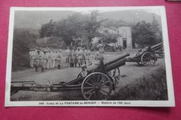 C P Camp De La Fontaine Du Berger Batterie De 155 Court - Annemasse