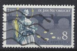 Czech-Republic  1993  St. John Of Nepomuk  (o)  Mi.4 - Gebraucht