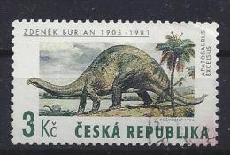 Czech-Republic  1994  Prehistoric Animals  (o)  Mi.42 - Gebraucht