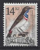 Czech-Republic  1994  Birds; Bluethroat  (o)  Mi.51 - Usati