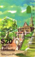 CAMBODGE CAMBODIA TEMPLE ICM 3-1 TAMURA OTC 20$ NEUVE MINT RARE - Cambodge