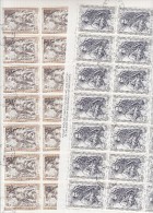 Polonia 1989 - Yt 3033/34   Used 2 Fogli Completi  Di 35 Val. Re E Principi Polacchi - Full Sheets