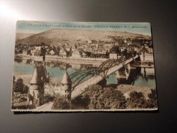 Carte Postale Ancienne : TRABEN TRARBACH : Pont Sur La Moselle En 1925 - Traben-Trarbach