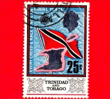 TRINIDAD & TOBAGO - USATO - 1969 - Bandiera E Mappa - 25 - Trinidad & Tobago (1962-...)