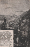 Litho AK Die Sage Vom Schandau Sächsische Schweiz Schlossbastei Böhmenkönig Zwerge Lilienstein - Kirnitzschtal