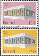 Island 428-429 (kompl.Ausg.) Postfrisch 1969 Europa - Ungebraucht