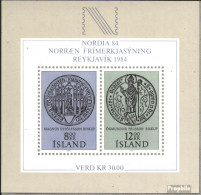 Island Block5 (kompl.Ausg.) Postfrisch 1983 NORDIA - Blokken & Velletjes