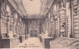 CPA Leuven - De Boekenzaal Der Hoogeschool - 1916 (12047) - Leuven