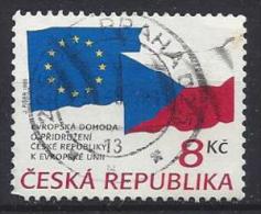 Czech-Republic  1995  Agreement To Join EU  (o)  Mi.62 - Usados