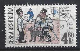 Czech-Republic  1997  "The Good Soldier  (o)  Mi.154 - Used Stamps
