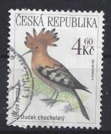 Czech-Republic  1999  Nature Conservation: Hoopoe  (o)  Mi.208 - Used Stamps