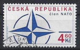 Czech-Republic  1999  Entry To NATO  (o)  Mi.212 - Used Stamps