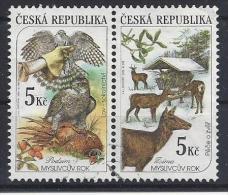 Czech-Republic  2000  Hunting Animals  (o)  Mi.270-271 - Usados