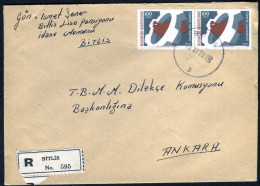 TURKEY, Mi. 2343, 16 / XI / 1975 Grand National Assembly Of Turkey Arrival Postmark, 15 / XI / 1975 Registered Bitlis - Brieven En Documenten