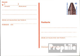 Berlin (West) P129 Amtliche Postkarte Ungebraucht 1989 Sehenswürdigkeiten - Otros & Sin Clasificación