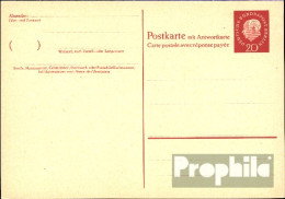 Berlin (West) P48 Amtliche Postkarte Ungebraucht 1959 Heuss - Andere & Zonder Classificatie