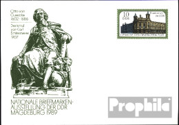 DDR P103 Amtliche Postkarte Ungebraucht 1989 Postmuseum - Autres & Non Classés