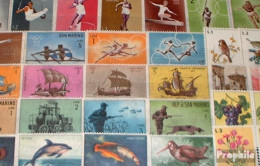 San Marino 50 Verschiedene Marken - Collections, Lots & Séries