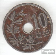 Belgien KM-Nr. : 48 1901 Sehr Schön Kupfer-Nickel Sehr Schön 1901 10 Centimes Gekröntes Monogramm - 10 Cents