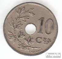 Belgien KM-Nr. : 49 1903 Vorzüglich Kupfer-Nickel Vorzüglich 1903 10 Centimes Gekröntes Monogramm - 10 Cent