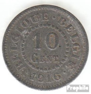 Belgien KM-Nr. : 81 1915 Sehr Schön Zink Sehr Schön 1915 10 Centimes Deutsche Besetzung I. W - 10 Centimes