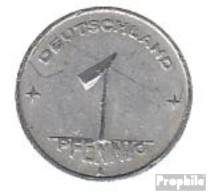 DDR Jägernr: 1501 1950 E Vorzüglich Aluminium Vorzüglich 1950 1 Pfennig Ähre Auf Zahnrad - 1 Pfennig