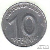 DDR Jägernr: 1503 1948 A Sehr Schön Aluminium Sehr Schön 1948 10 Pfennig Ähre Auf Zahnrad - 10 Pfennig