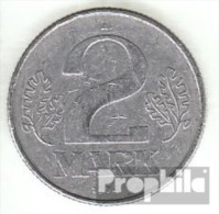 DDR Jägernr: 1516 1982 A Sehr Schön Aluminium Sehr Schön 1982 2 Mark Staatswappen - 2 Marchi