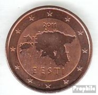 Estland EST 3 2011 Stgl./unzirkuliert Stgl./unzirkuliert 2011 Kursmünze 5 Cent - Estonie