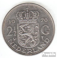 Niederlande KM-Nr. : 191 1972 Vorzüglich Nickel Vorzüglich 1972 2-1/2 Gulden Juliana - 2 1/2 Gulden