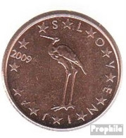 Slowenien SLO 1 2009 Stgl./unzirkuliert Stgl./unzirkuliert 2009 Kursmünze 1 Cent - Slovenia