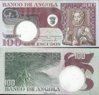 Angola Pick-Nr: 106 Bankfrisch 1973 100 Escudos - Angola