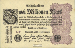 Deutsches Reich Pick-Nr: 103d Wz. Gitter Mit 8 Bankfrisch 1923 2 Millionen Mark - 2 Miljoen Mark