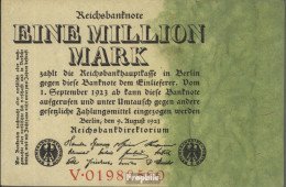 Deutsches Reich RosbgNr: 100 Bankfrisch 1923 1 Millionen Mark - 1 Million Mark