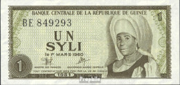 Guinea Pick-Nr: 20a Bankfrisch 1981 1 Syli - Guinée