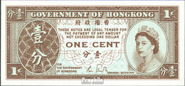 Hongkong Pick-Nr: 325d Bankfrisch 1986 1 Cent - Hongkong
