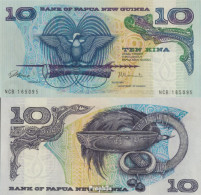 Papua-Neuguinea Pick-Nr: 7 Bankfrisch 1985 10 Kina - Papouasie-Nouvelle-Guinée