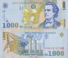 Rumänien Pick-Nr: 106 Bankfrisch 1998 1.000 Lei - Roumanie