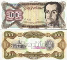 Venezuela Pick-Nr: 66f Bankfrisch 1998 100 Bolivares - Venezuela