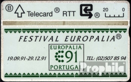 Belgien 280 20 Einheiten Gebraucht 1991 Festival Europalia - Andere & Zonder Classificatie