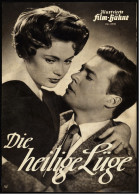 Illustrierte Film-Bühne  -  "Die Heilige Lüge" -  Mit Hans Nielsen  -  Filmprogramm Nr. 2739 Von Ca. 1955 - Zeitschriften