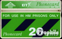 Großbritannien 560 20 Einheiten, Weißer Magnetstreifen Gebraucht 1992 Gefängniskarte - Sonstige & Ohne Zuordnung