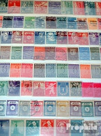 Sowjetische Zone (All.Bes.) 100 Verschiedene Briefmarken  Mit Lokalausgaben - Collections