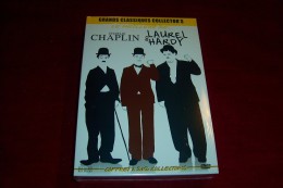 COFFRET 4 DVD CHARLIE CHAPLIN  + LAUREL ET HARDY - Clásicos