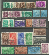 Divers Timbres De L'Inde Oblitérérs - 1882-1901 Empire