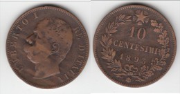 **** ITALIE - ITALIA - 10 CENTESIMI 1893 B/I BIRMINGHAM - UMBERTO I **** EN ACHAT IMMEDIAT !!! - 1878-1900 : Umberto I